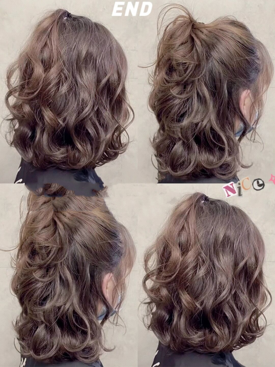 中短发女生一定要尝试一次的烫发发型木马卷 949494法式木马卷