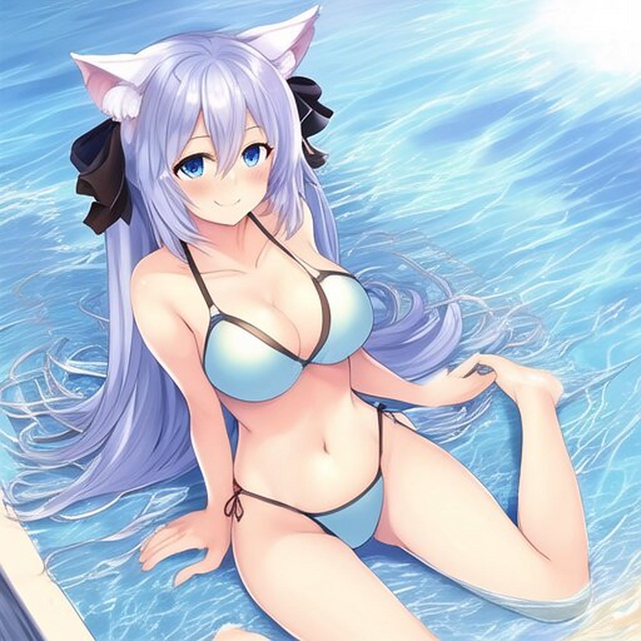 泳衣二次元小姐姐