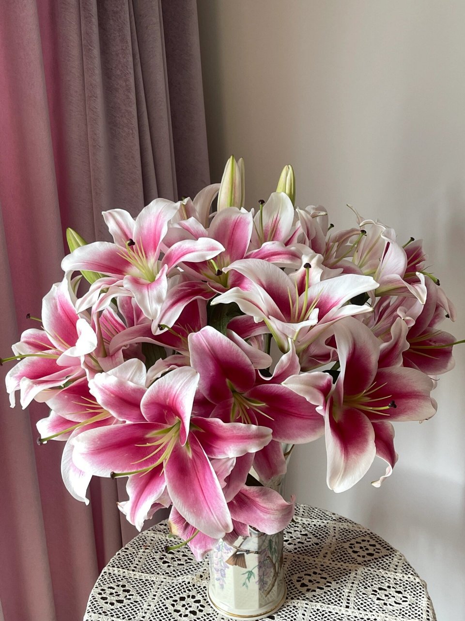 大连百合 单瓣百合中表现优异的品种,不算特别常见,今年感觉种植的人