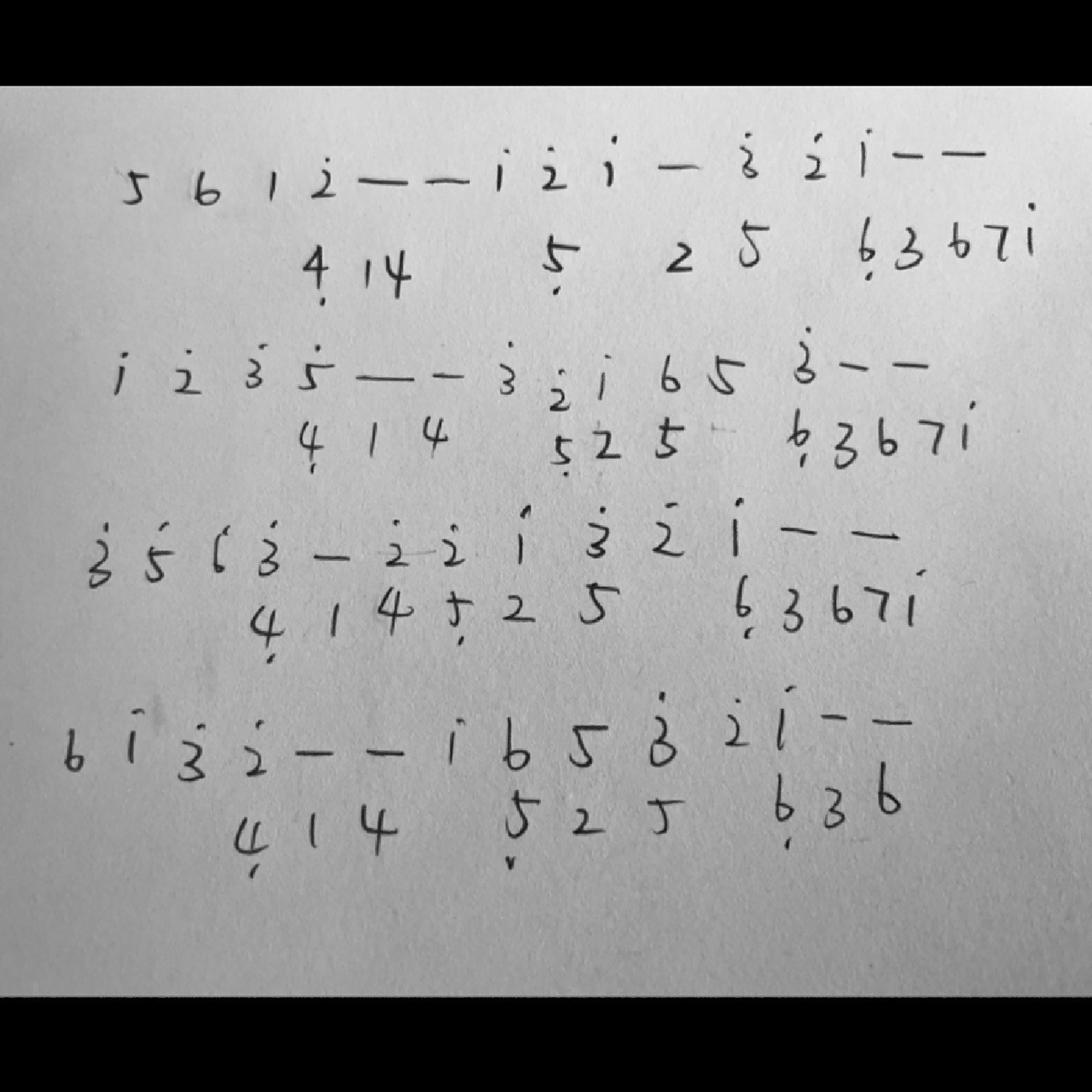 【第五人格】《兰亭序》片段简谱