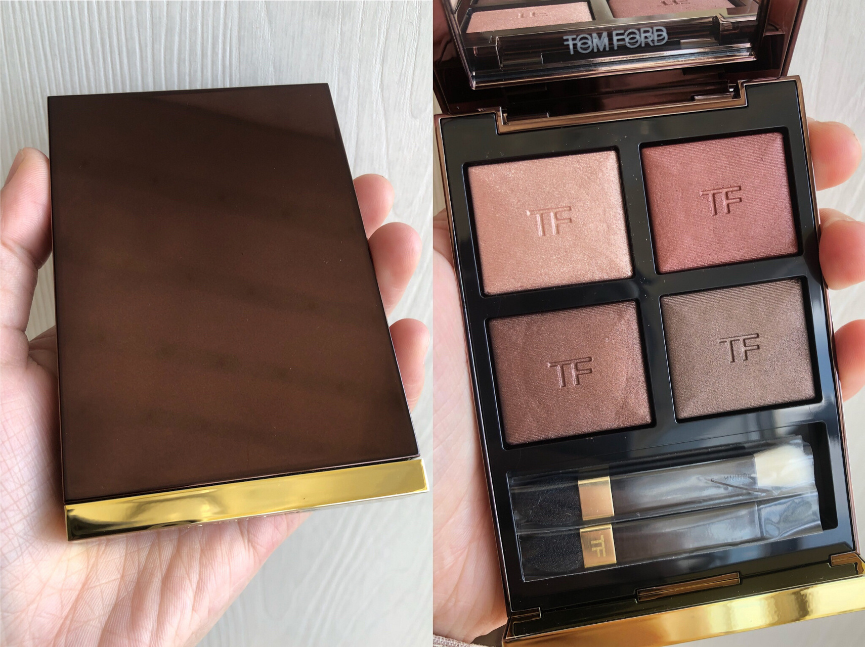 tf 四色眼影盘 新03body heat 99拍摄器材均为iphonex后置和前置