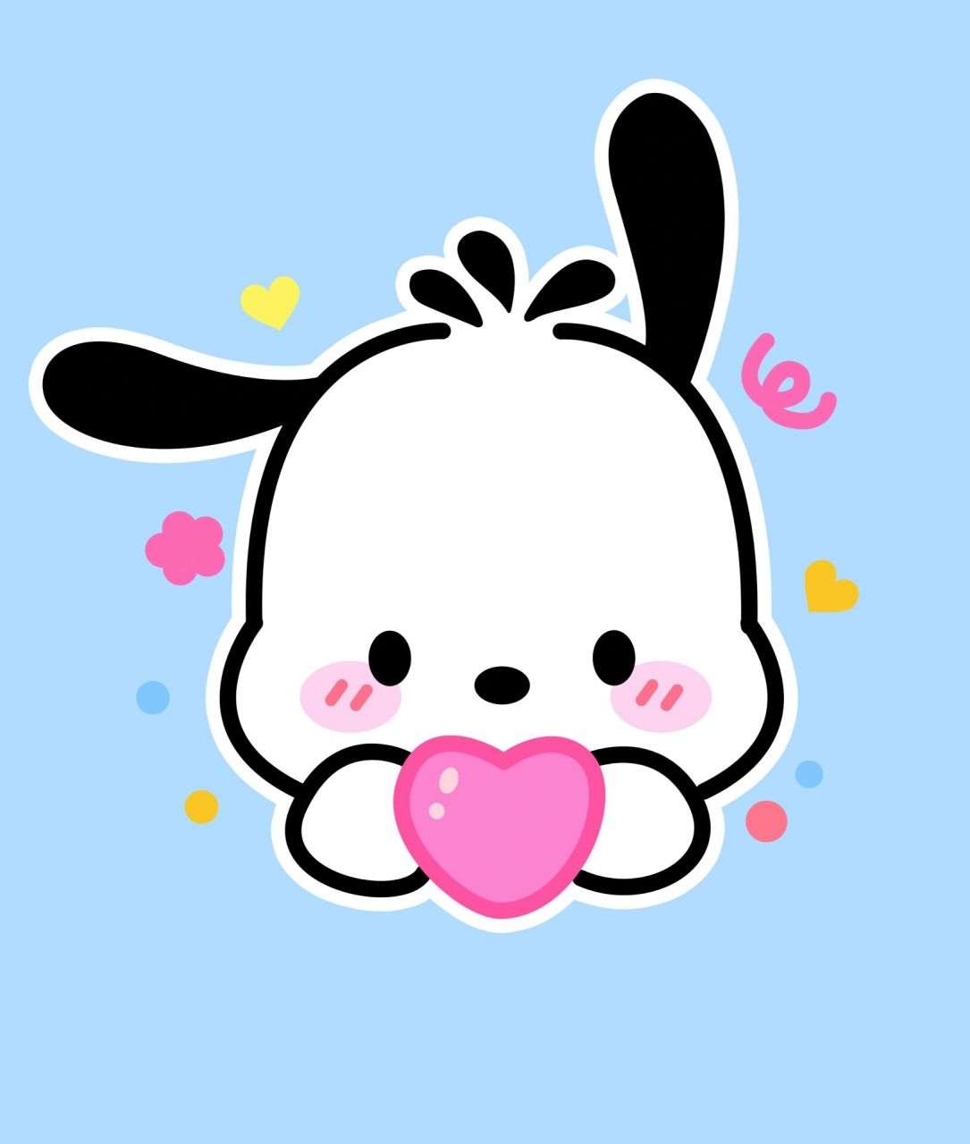 简笔画三丽鸥小可爱 多巴胺系配色三丽鸥