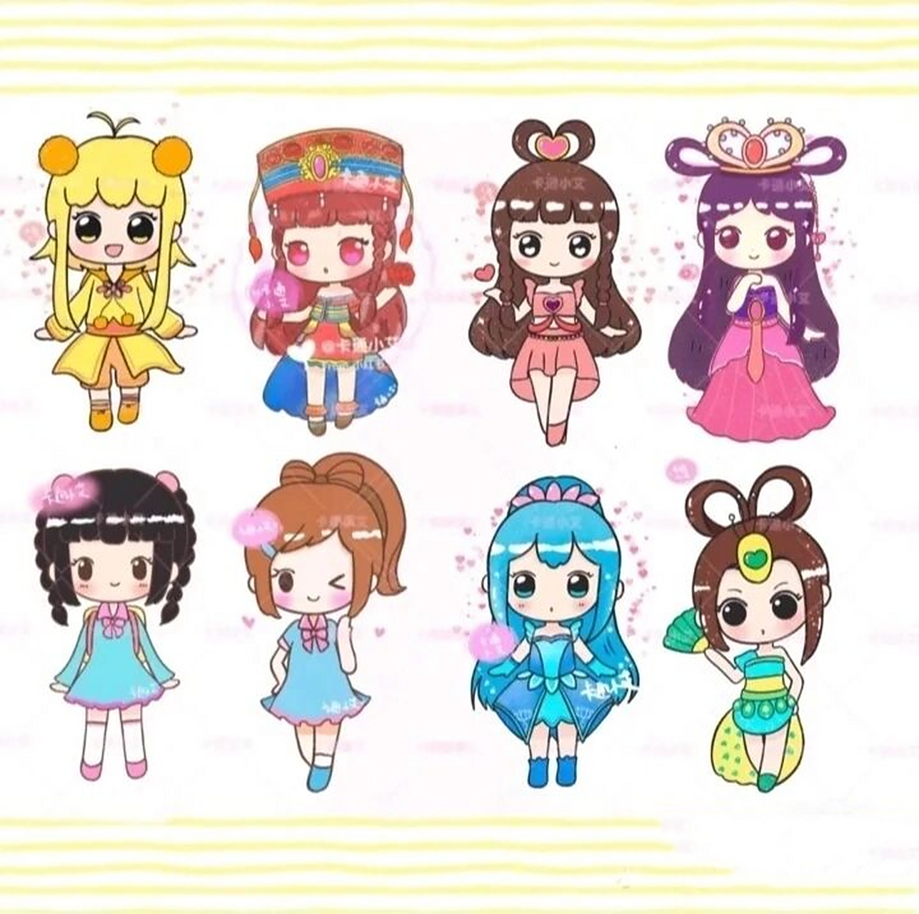 叶罗丽卡通图片 通图片