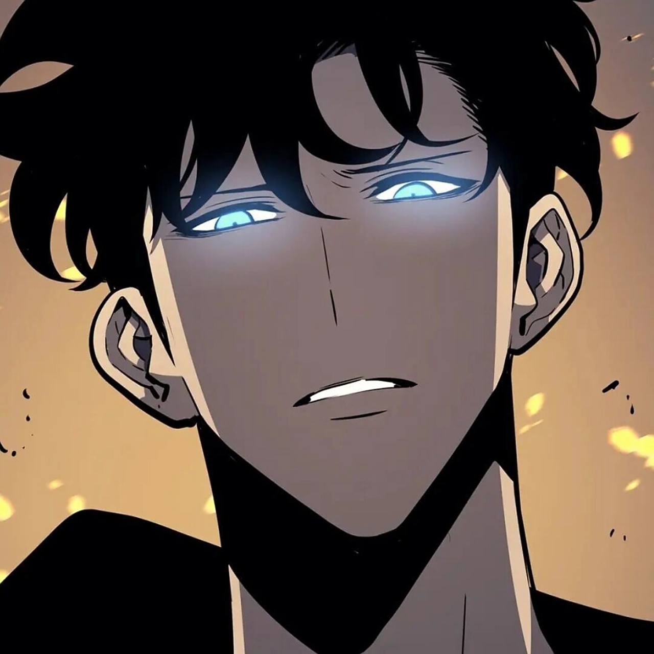 我独自升级程肖宇高清帅气头像 冷峻的脸庞是从血与泪的洗礼中磨练而