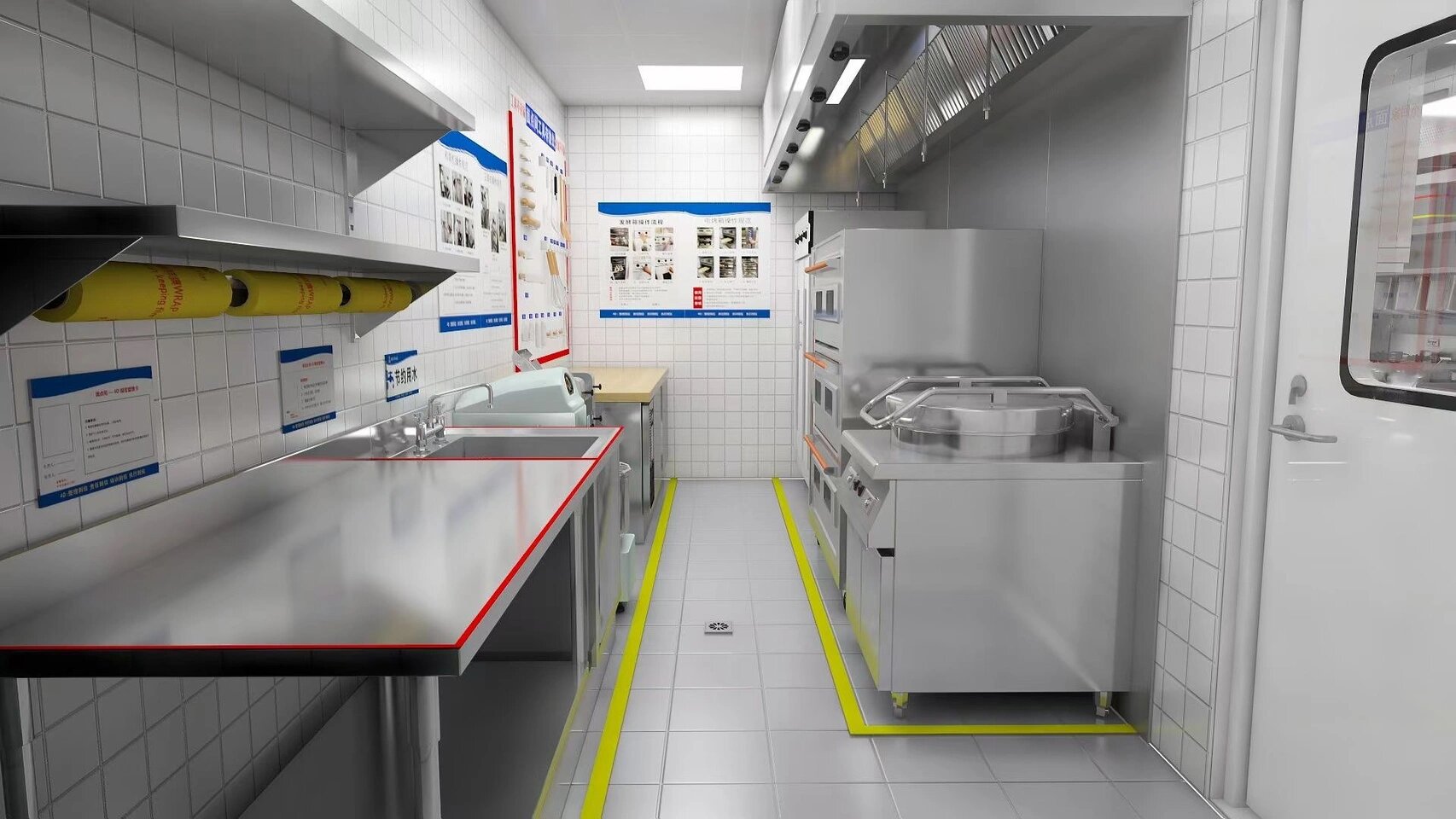 4d无水厨房设计(含核心点讲解)