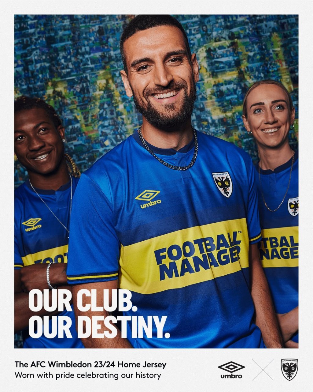 afc温布尔登发布2023-24赛季主场球衣 #足球#0202#小红书竞技场