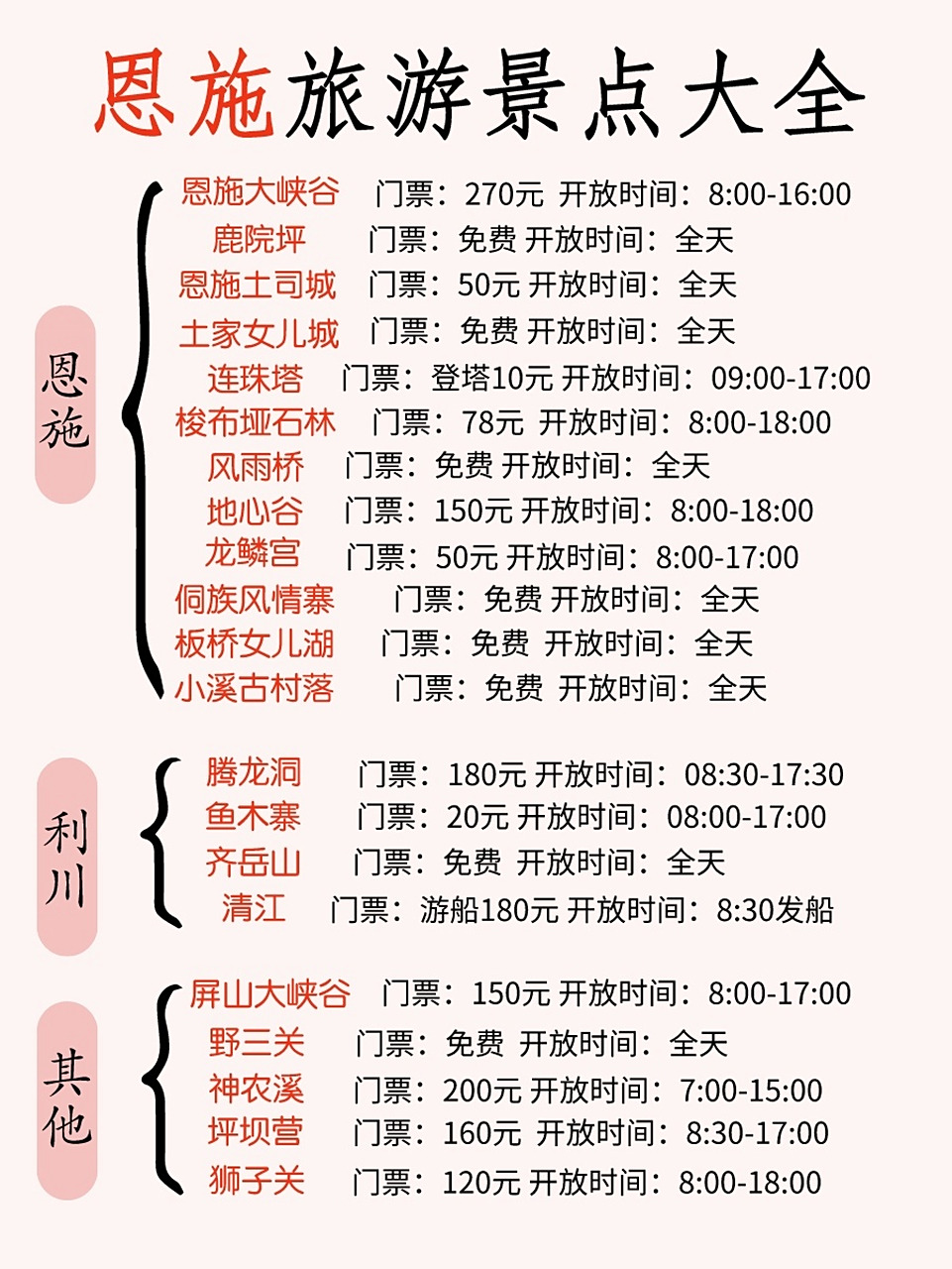 恩施旅游攻略97恩施景点门票大全9295 恩施大峡谷位于湘,渝,鄂