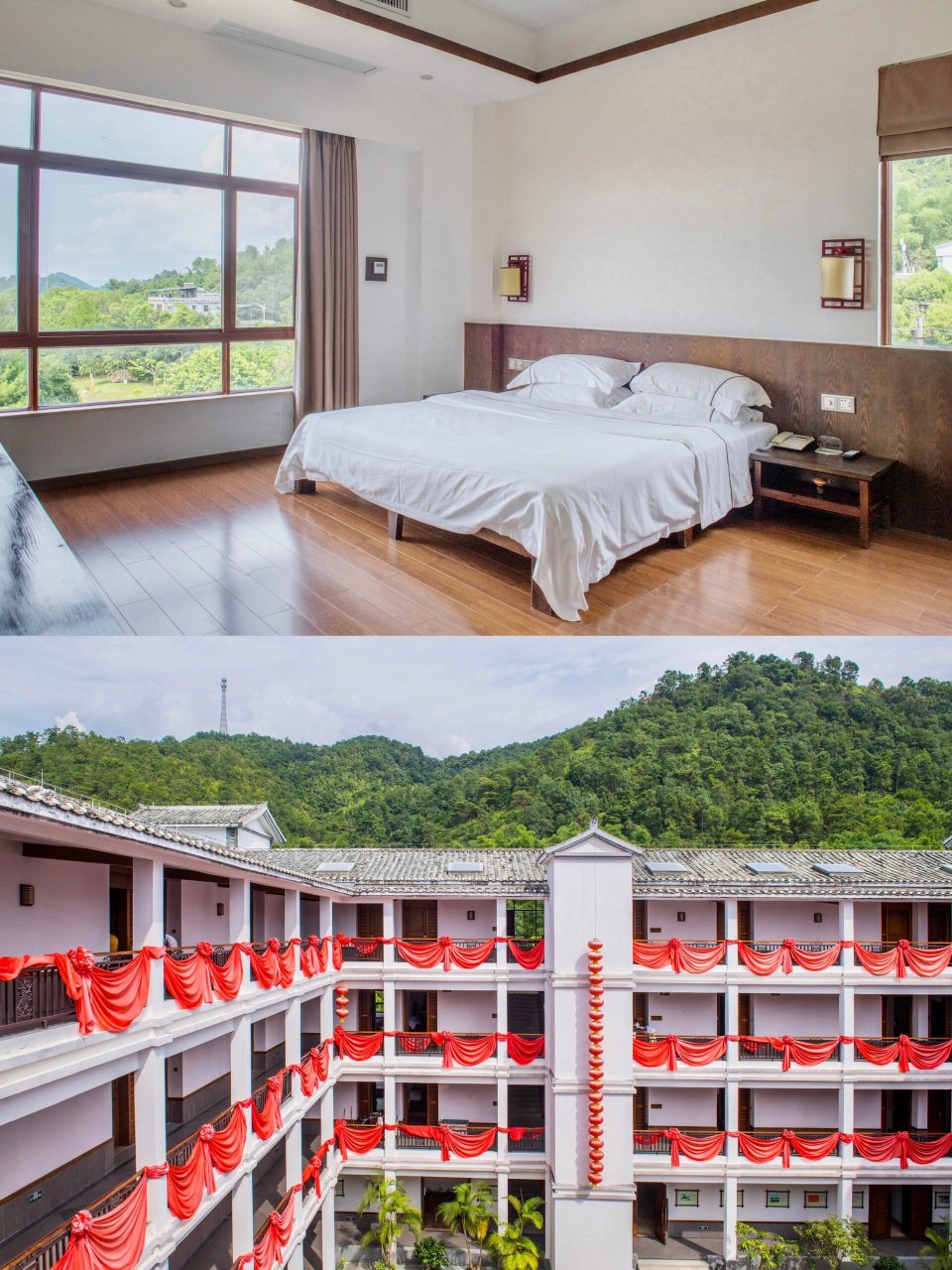 青山含黛,碧水潋滟,湖光山色,鸟语花香,打卡河源万绿谷度假区,乐享一
