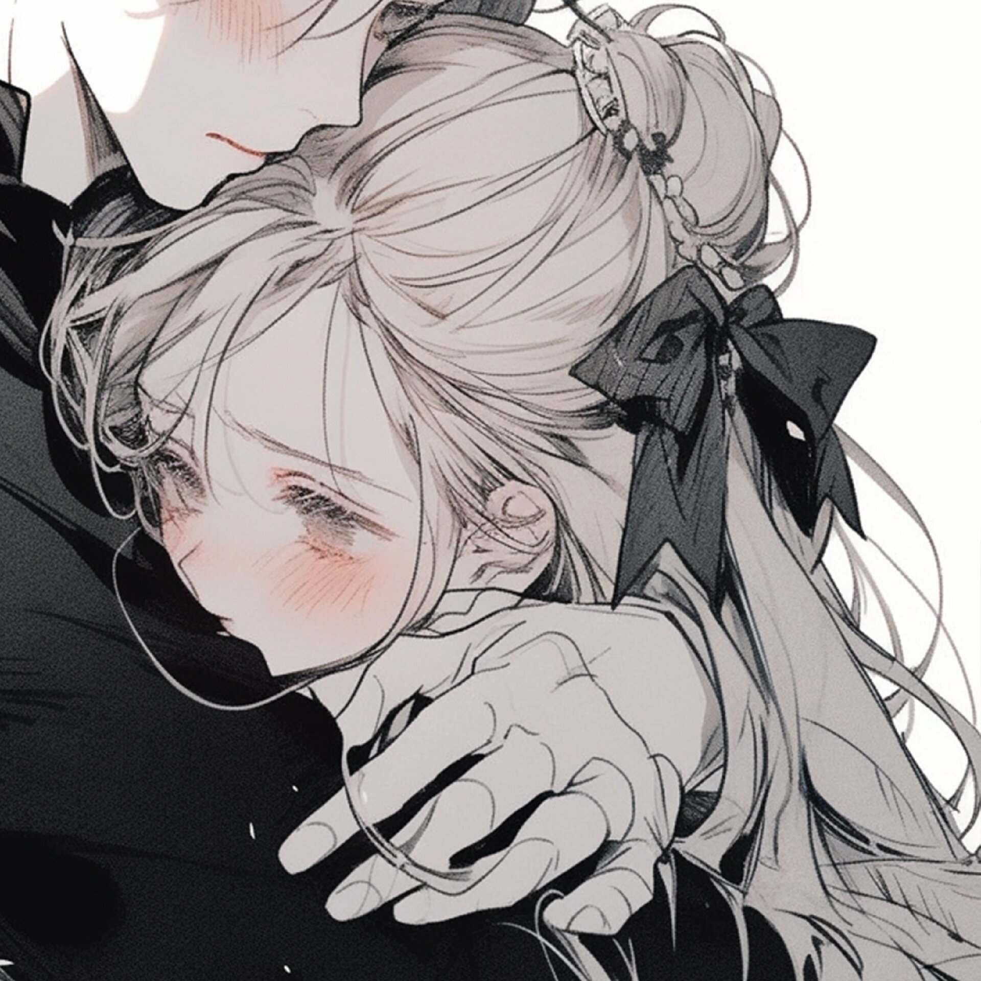 【首发】动漫情侣头像|抱抱