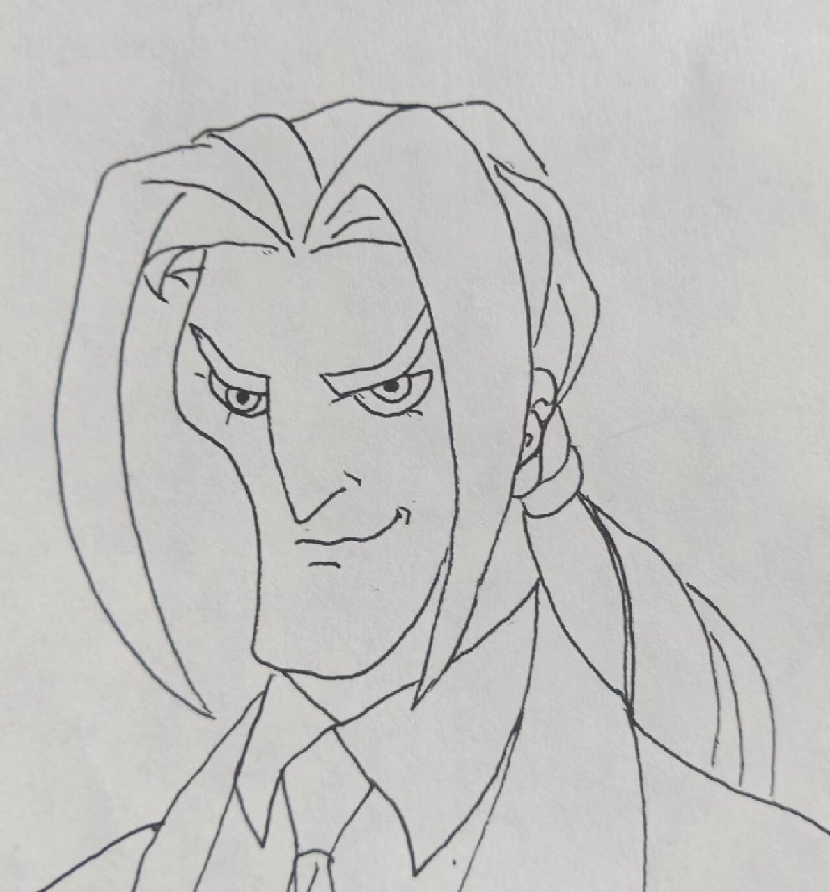 《成龙历险记》简笔画