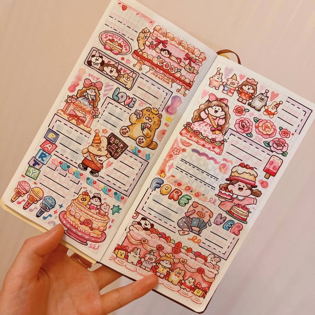 肉球 | weeks手帐排版