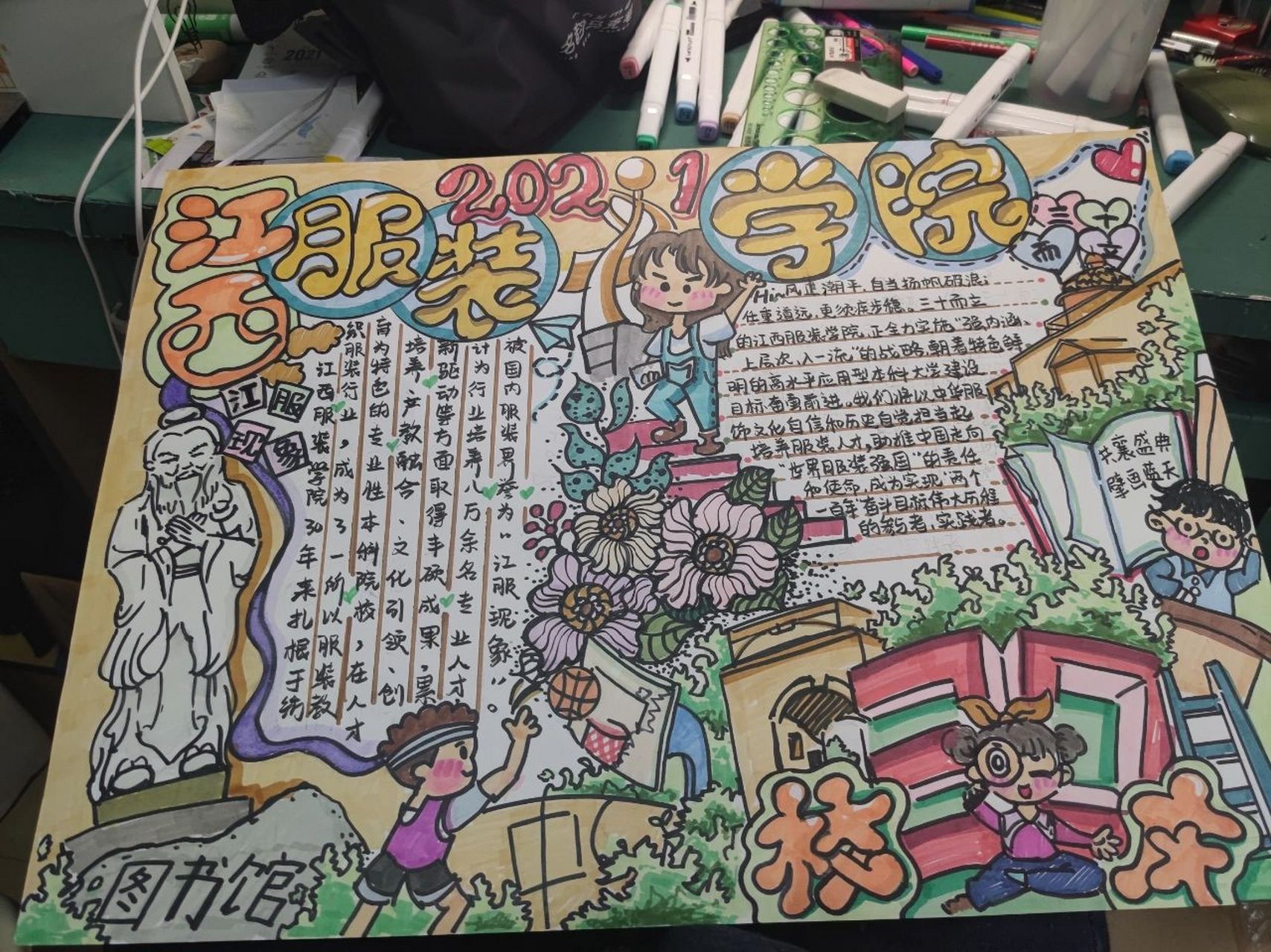 校庆手抄报   校庆30周年