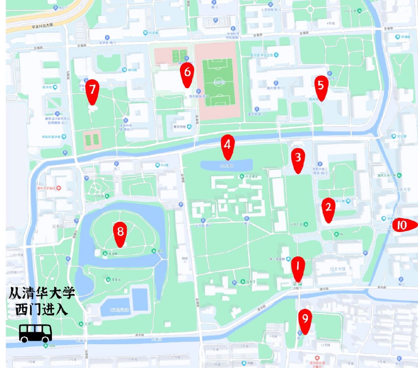 清华大学3d地图图片