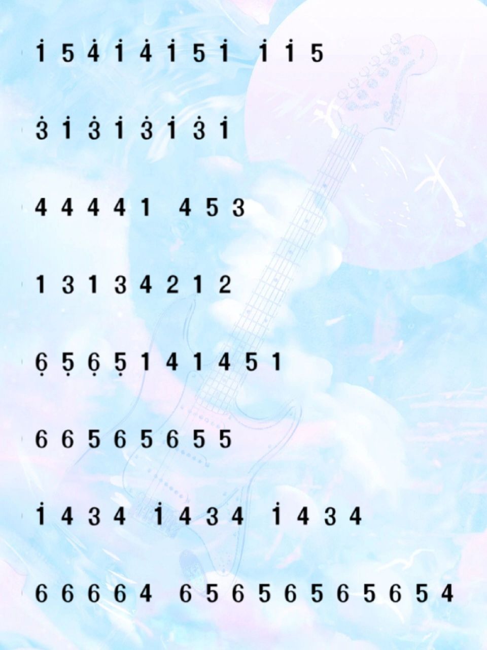 蛋仔乐谱(g)i—dle《allergy》完整版 娃的回归先行曲第一段完整版