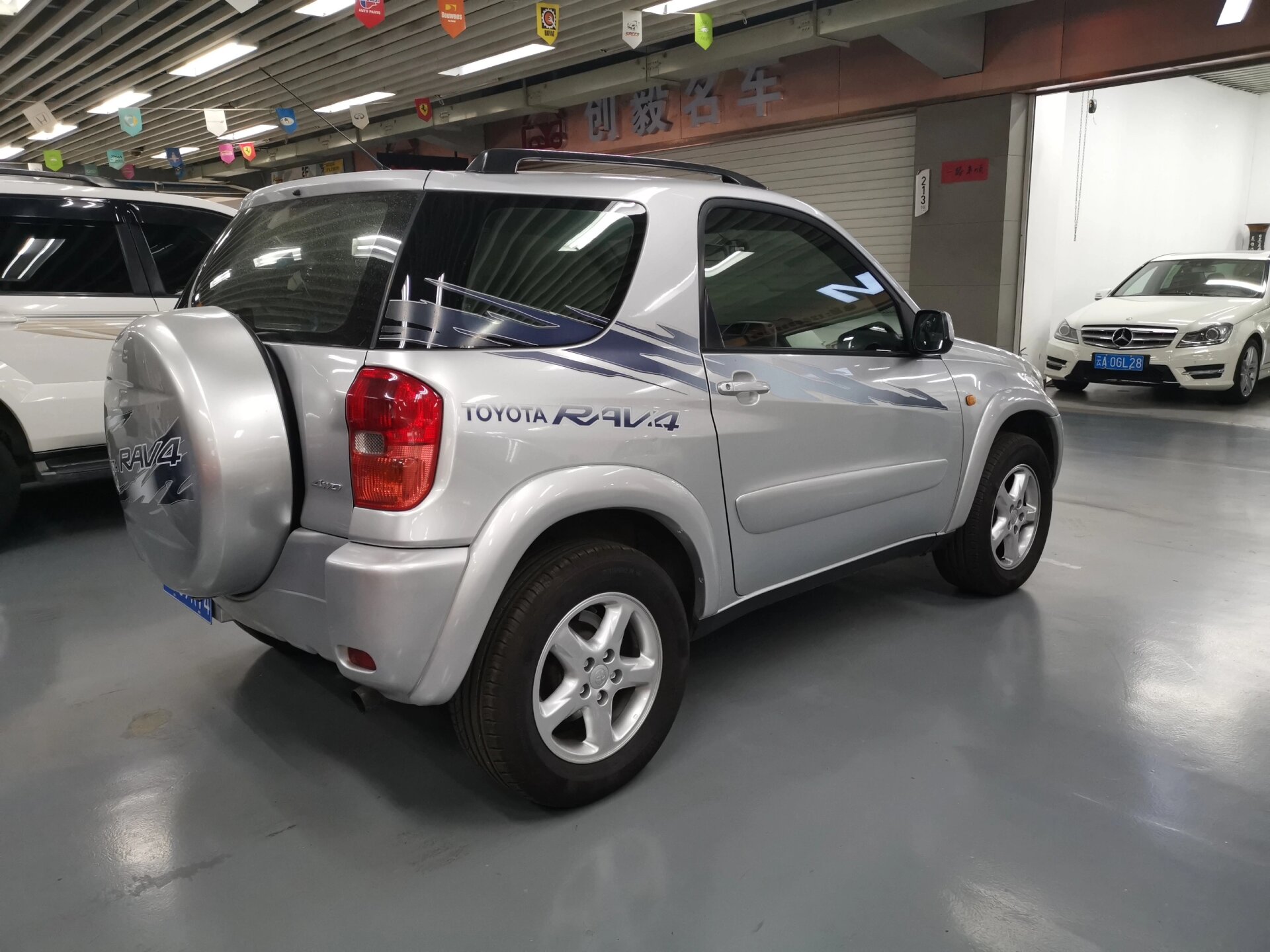 20年前的三门丰田小公主,稀有的三门suv 第二代初期rav4三门版,大家