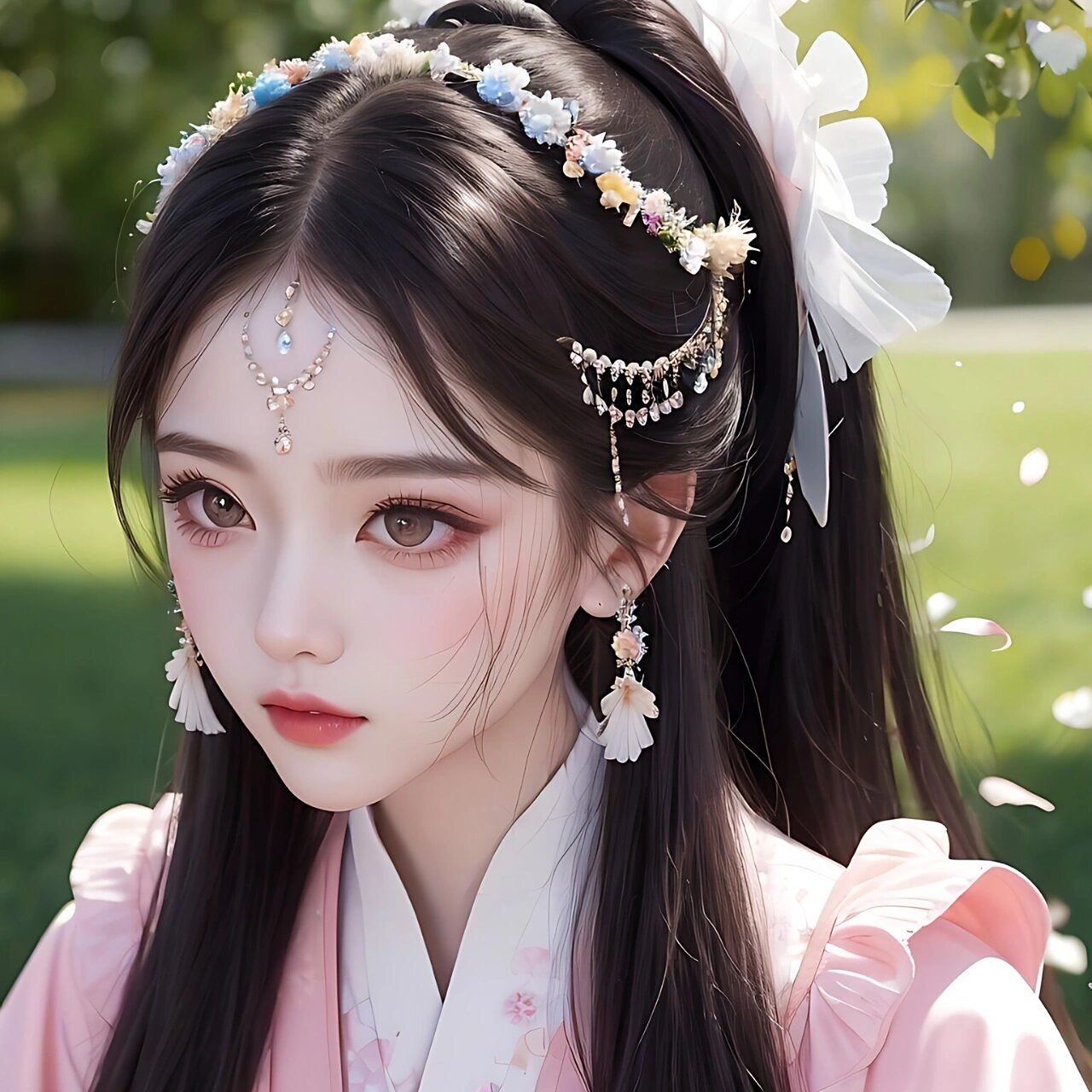 真人仙侠古风汉服唯美头像壁纸分享