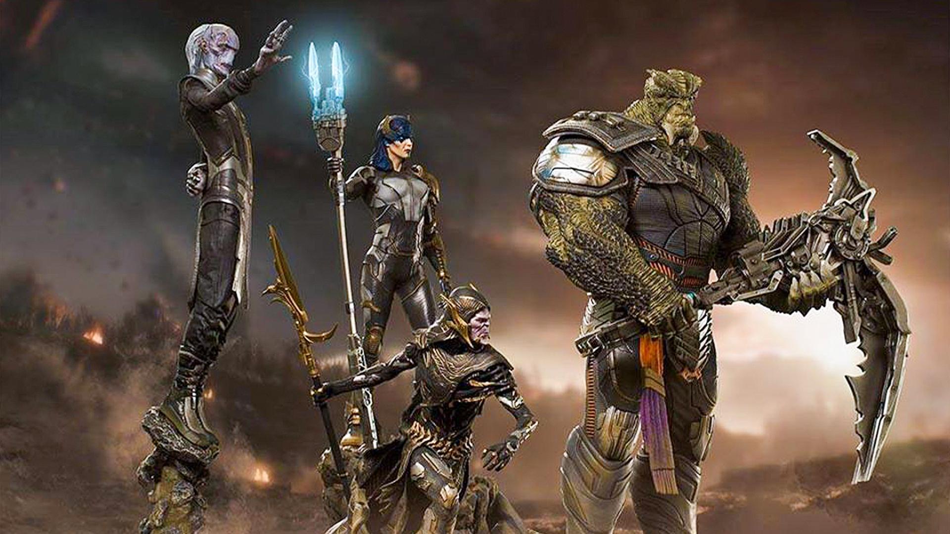 灭霸黑曜五将为什么只有四个超巨星看到其他四个死的这么窝囊不敢出来