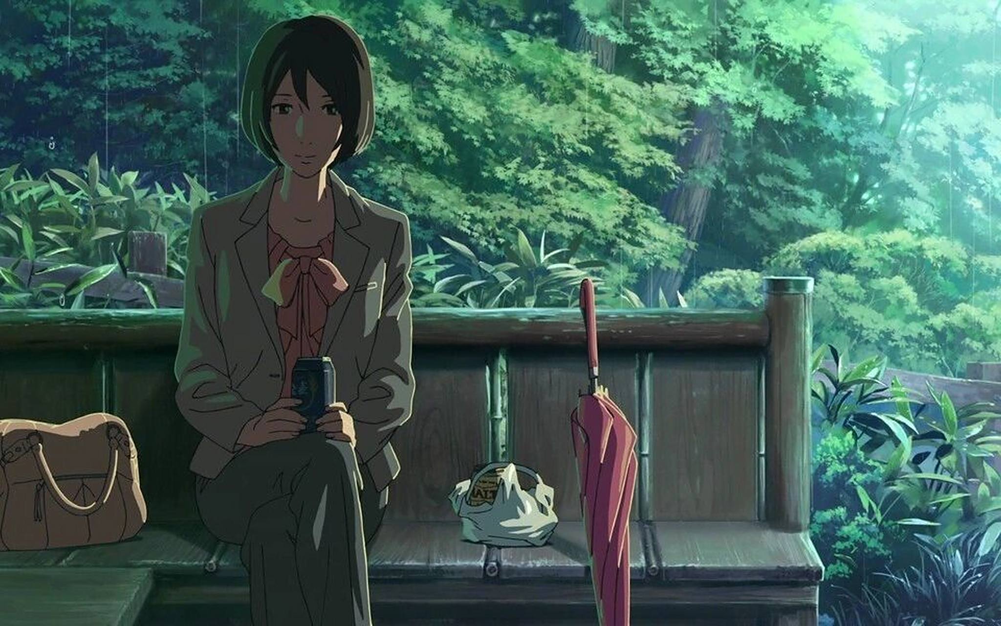 言叶之庭 雪野老师真人太美了!