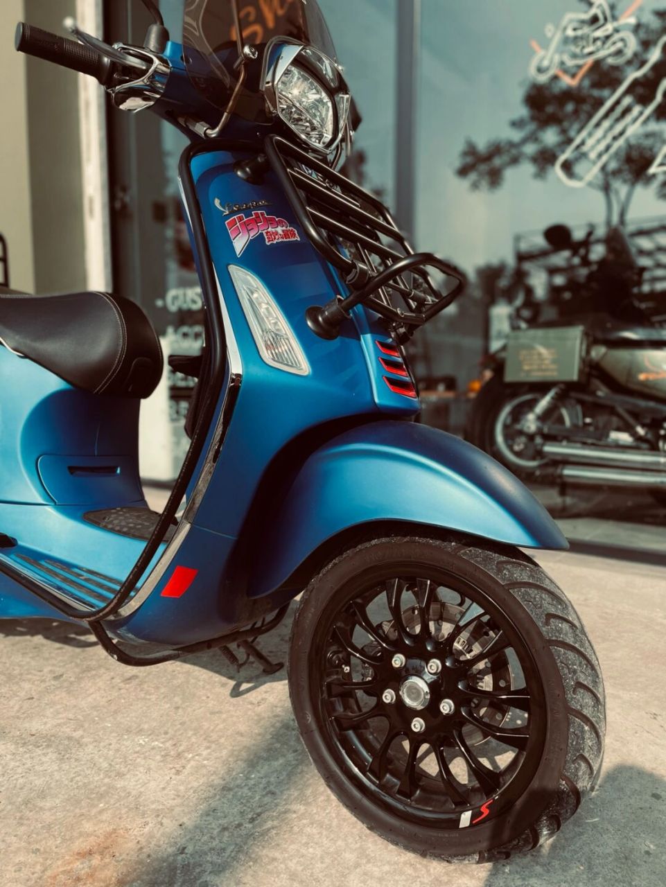 认真复古/踏板车同样起范儿 维斯帕日常打街真的很不错 #復古摩托車