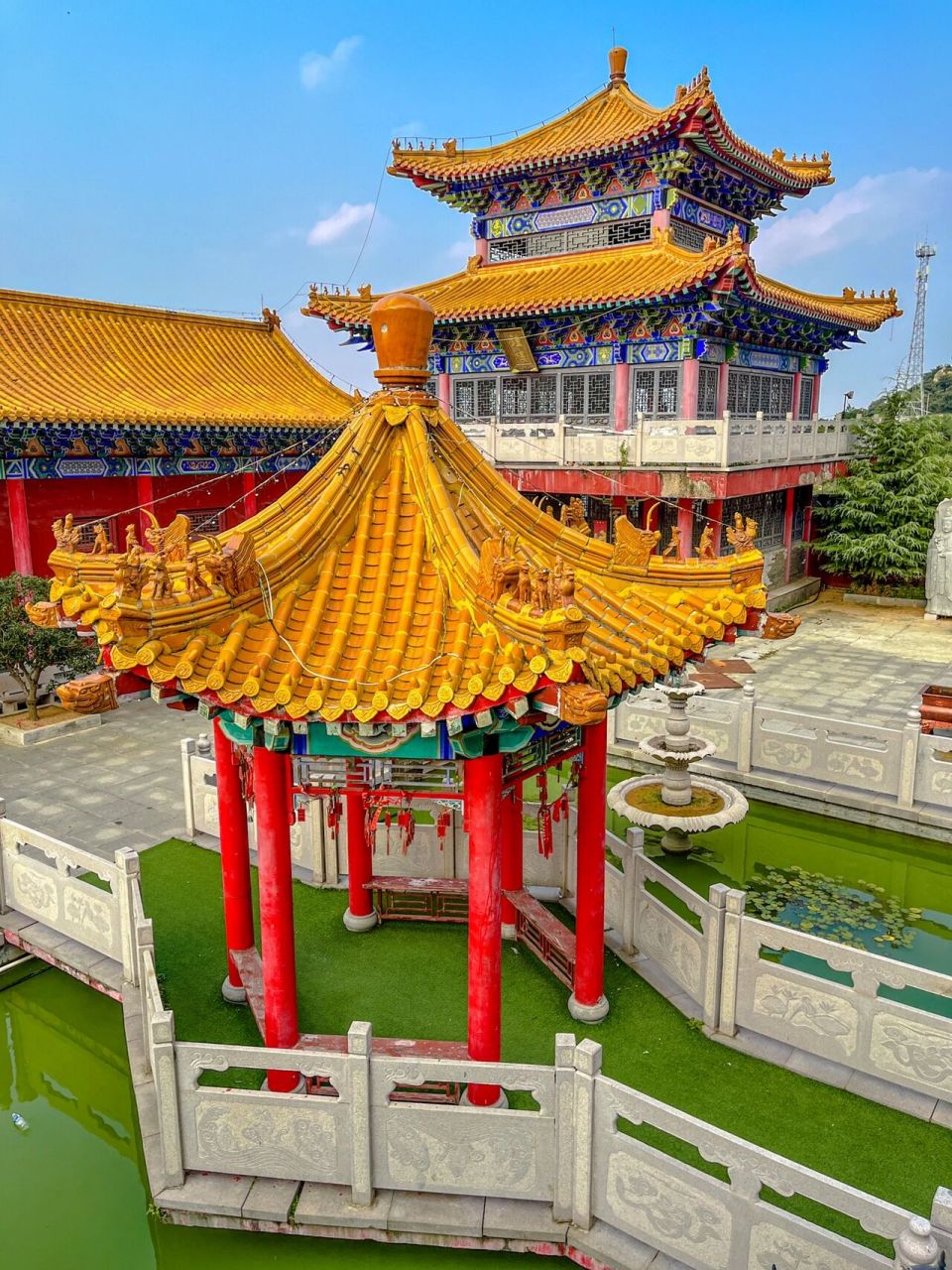 惠感寺日照最大最美寺庙 之前在抖音刷到好多去惠感寺航拍的,于是也