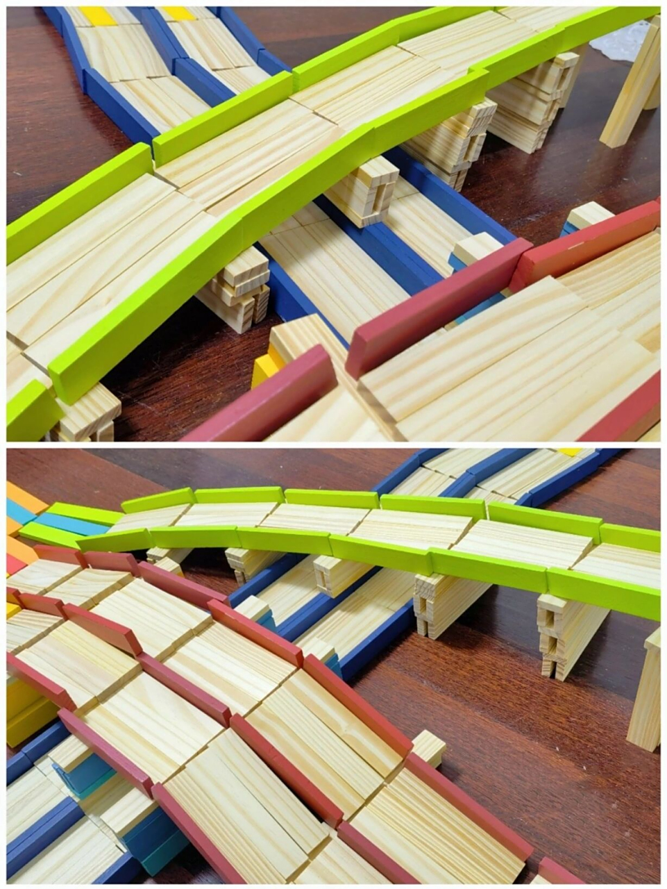 阿基米德积木搭建|城市立交桥 96灵感来源~ 宅家太久了,已经很久没