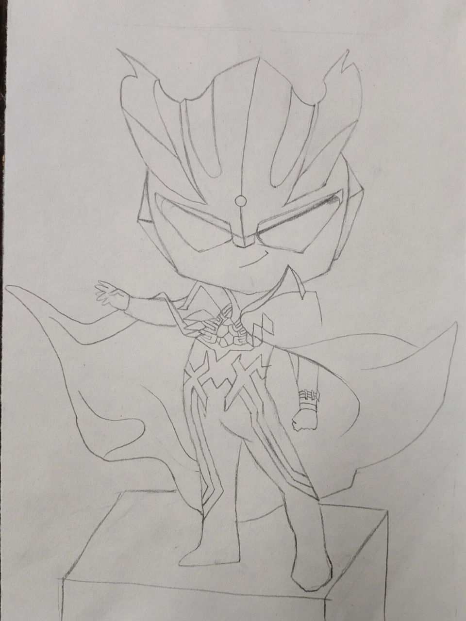 艾莎,小舞,冰公主,赛罗奥特曼简笔画 寒假在家哄娃 ,画了好几张简笔画