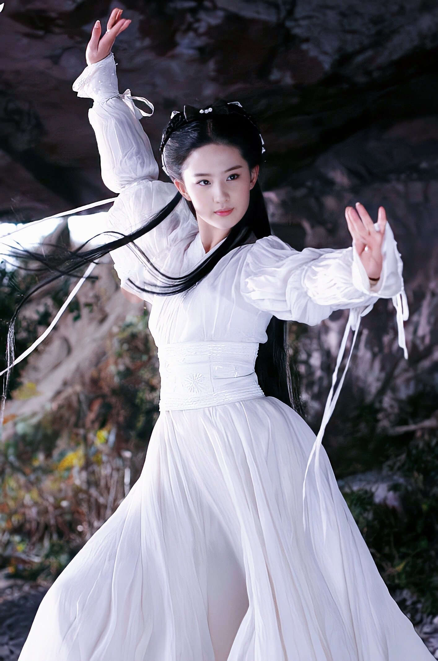 刘亦菲小龙女剧照|最爱的一套衣服