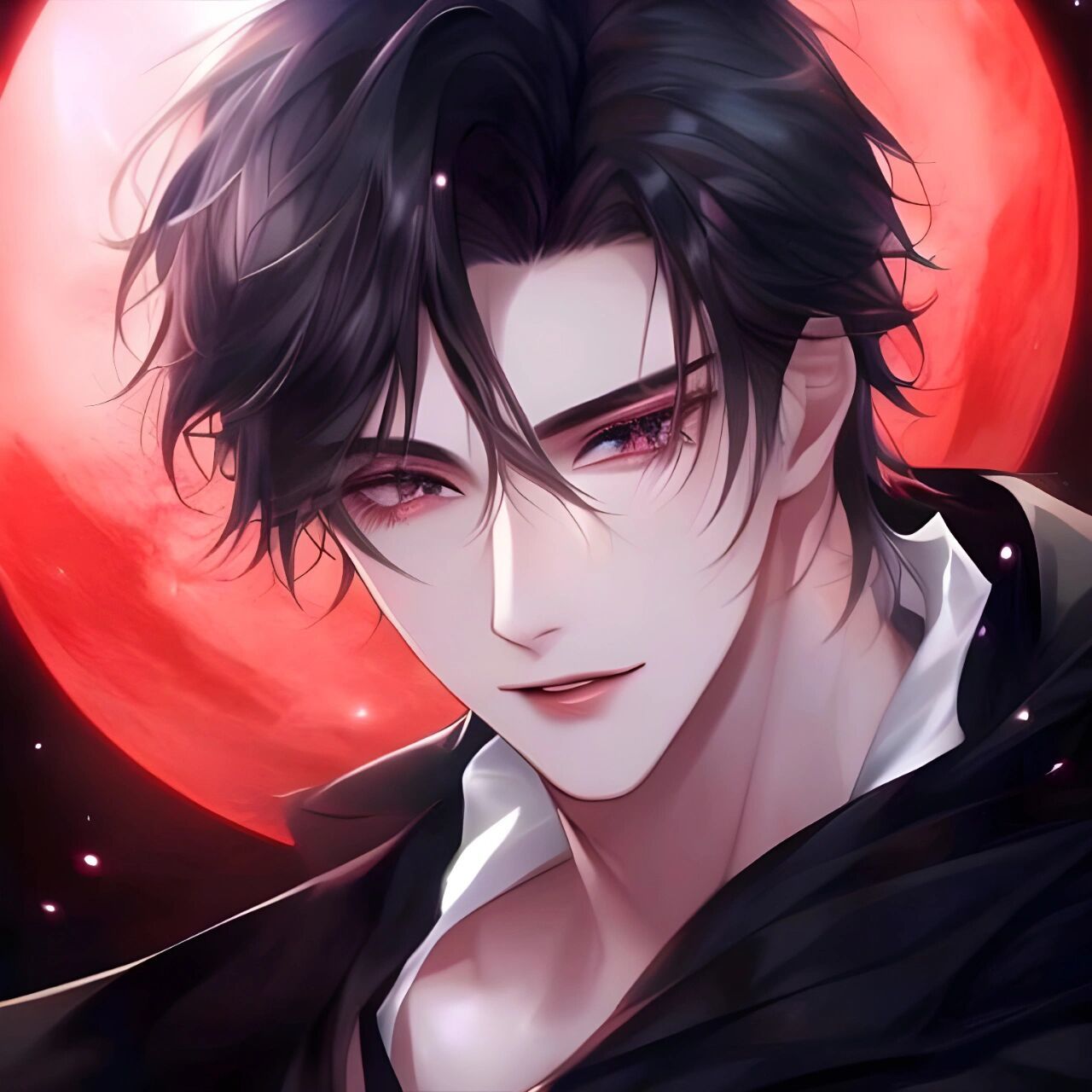 glow男头像关键词(月亮,发光蝴蝶) 精美cg,蔡徐坤 帅哥,细长睫毛,眉心