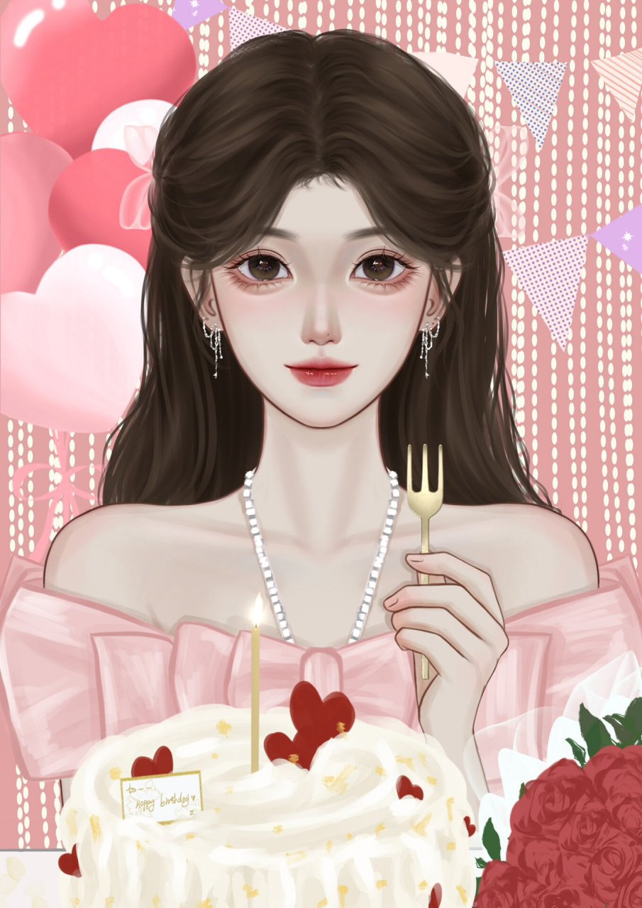 许随生日贺图 祝我们一一生日快乐呀 送给大家~截图自取 	 92商用