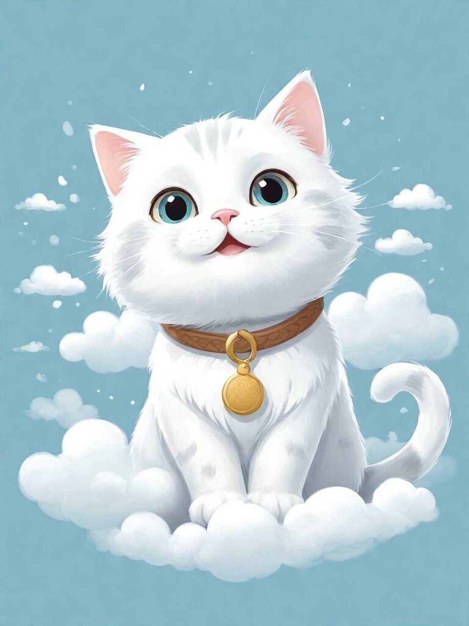 动漫小猫头像 动漫小猫头像需要几部才能画成?miraclevision3.