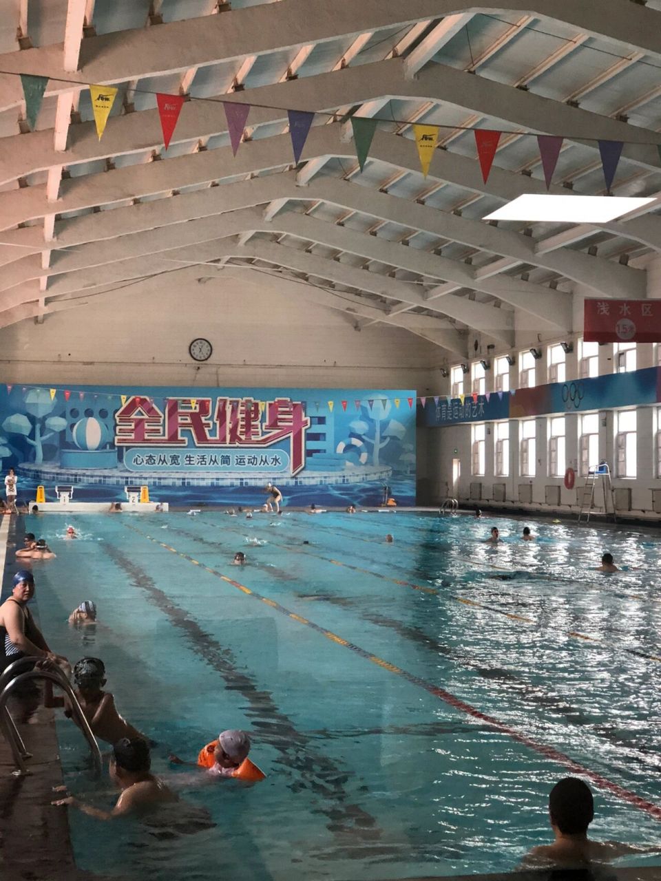 石家庄游泳哪家强河北体育馆游泳馆,完全9315 炎炎夏日,出差国际