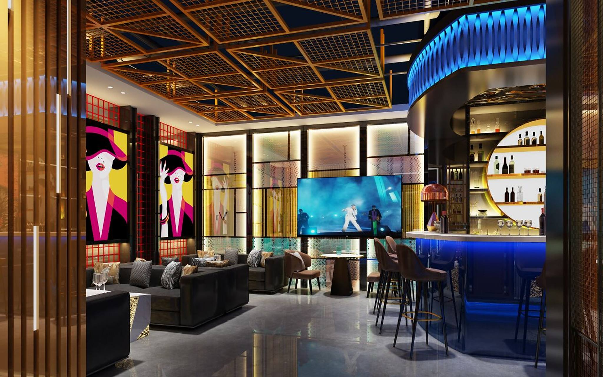 9套现代ktv包房设计分享!