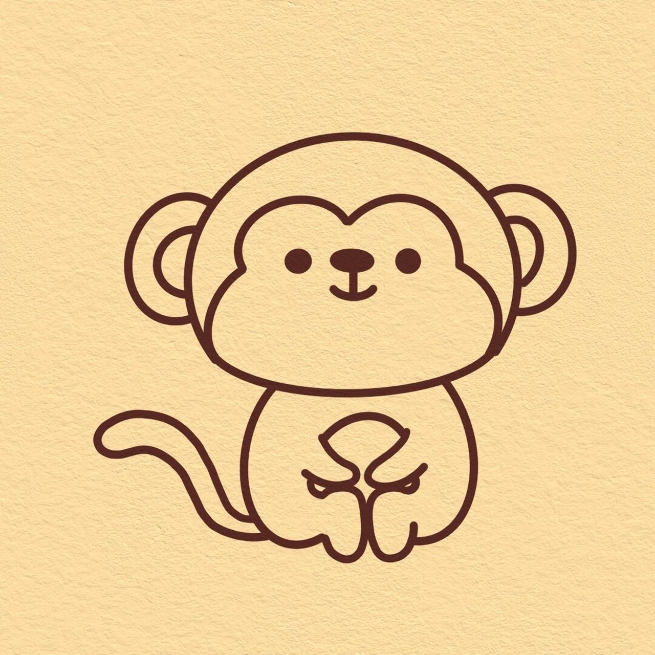 猴子简笔画分享(46) 有粉丝留言说画猴子,现在出啦～ 过程详细,快来一