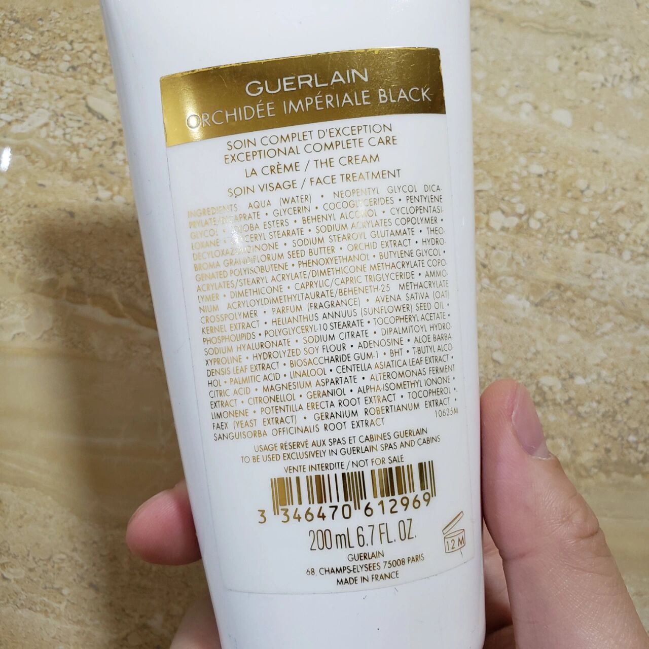 現貨!娇兰御廷兰花臻兰黑兰面霜200ml! 貴婦面霜,不用多介紹了吧其實