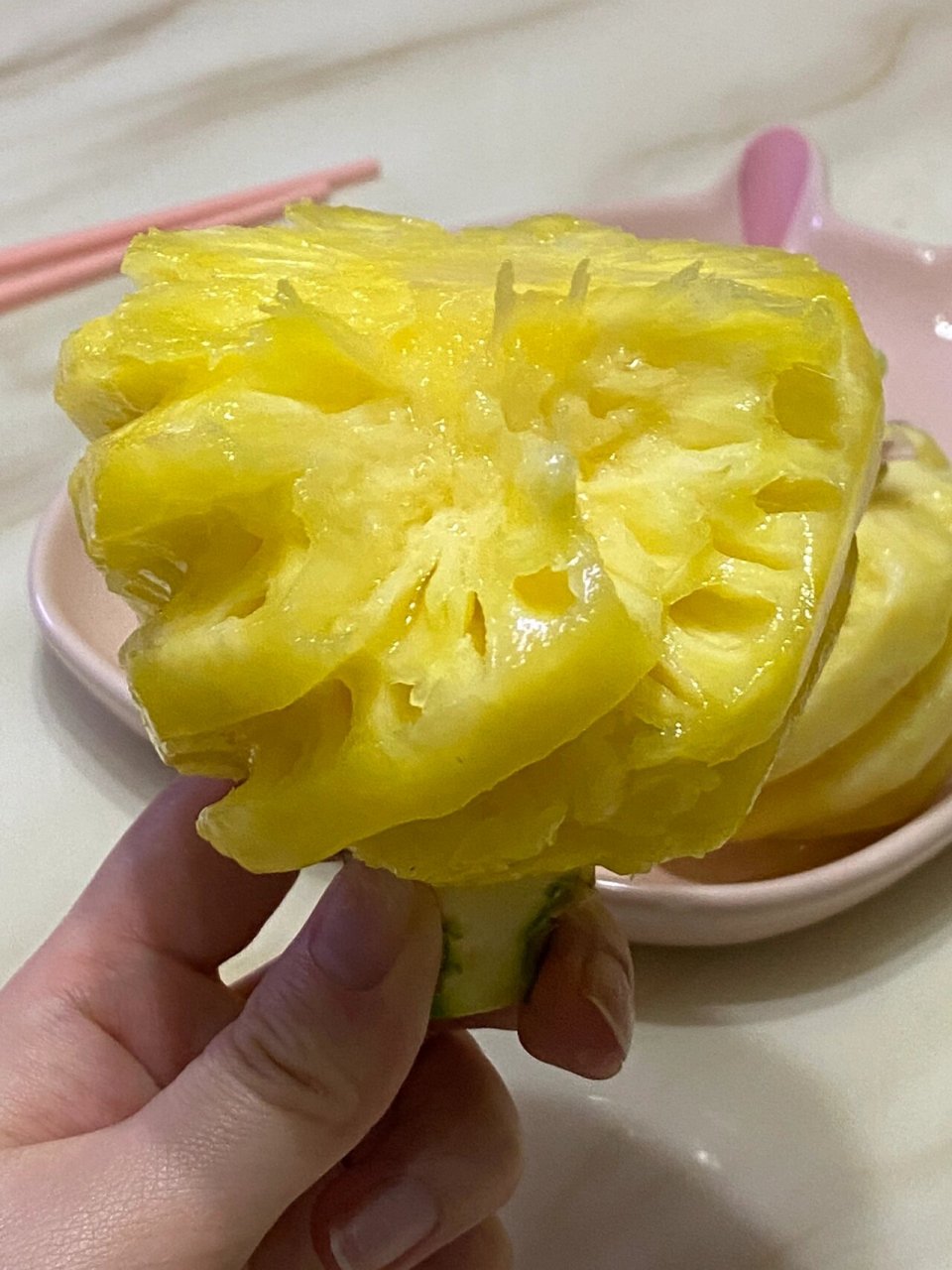 泰国小菠萝真的太太太好吃啦!我一口气能吃5个!