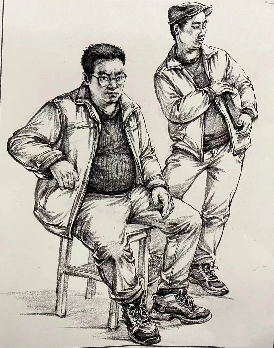 双人速写步骤解析
