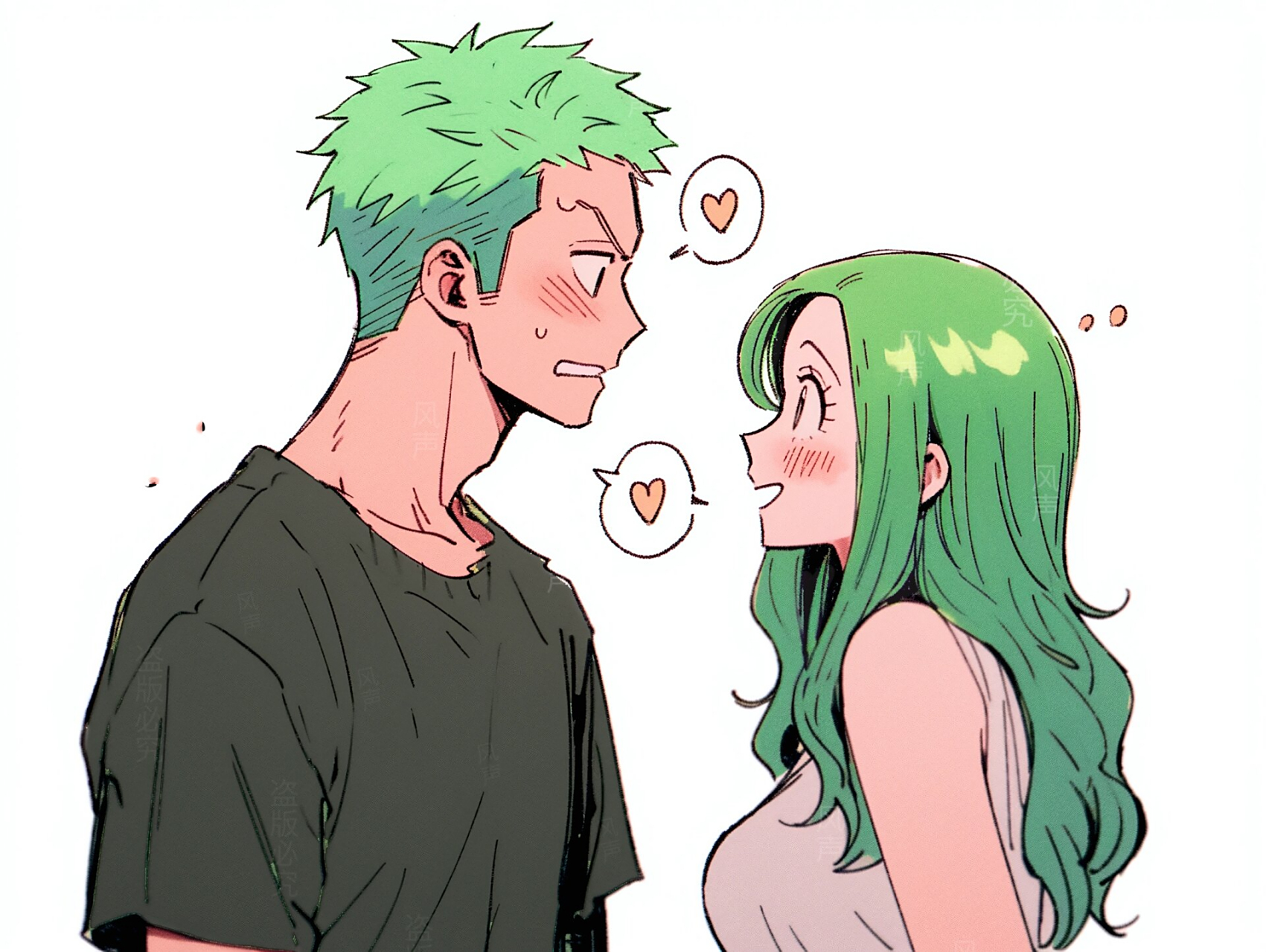 索隆情侣头像9898,你喜欢哪个呢