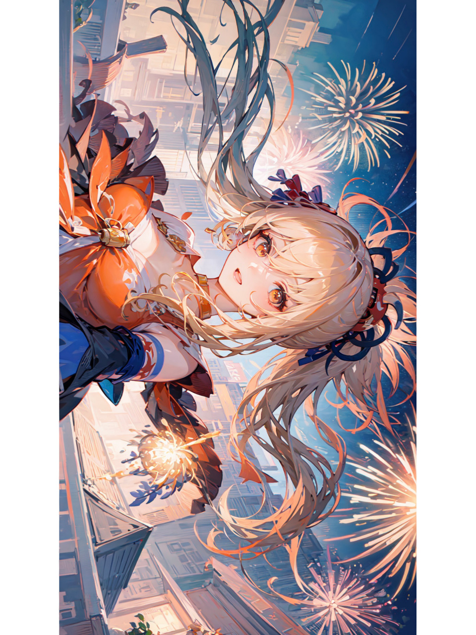 原神特辑丨宵宫丨一起看烟花嘛 已上wallpaper