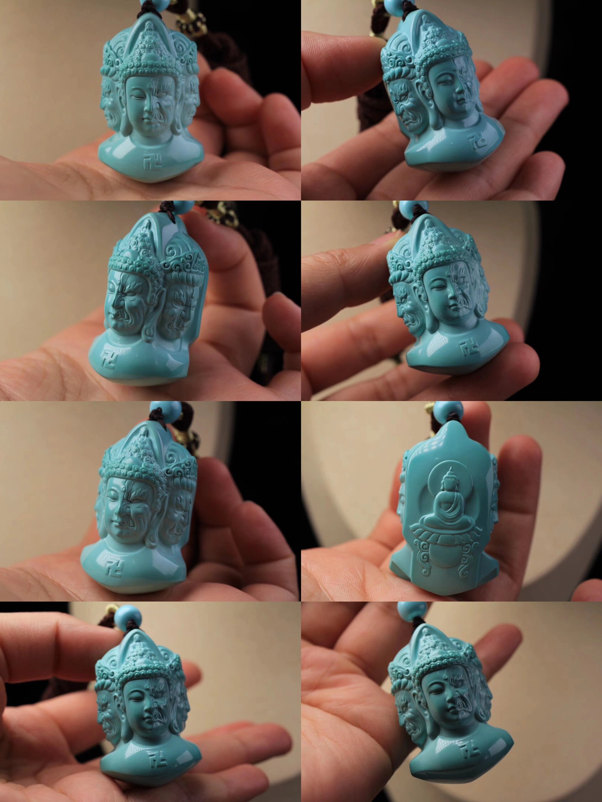 北工名师料工重器,绿松石一念之间立体雕件