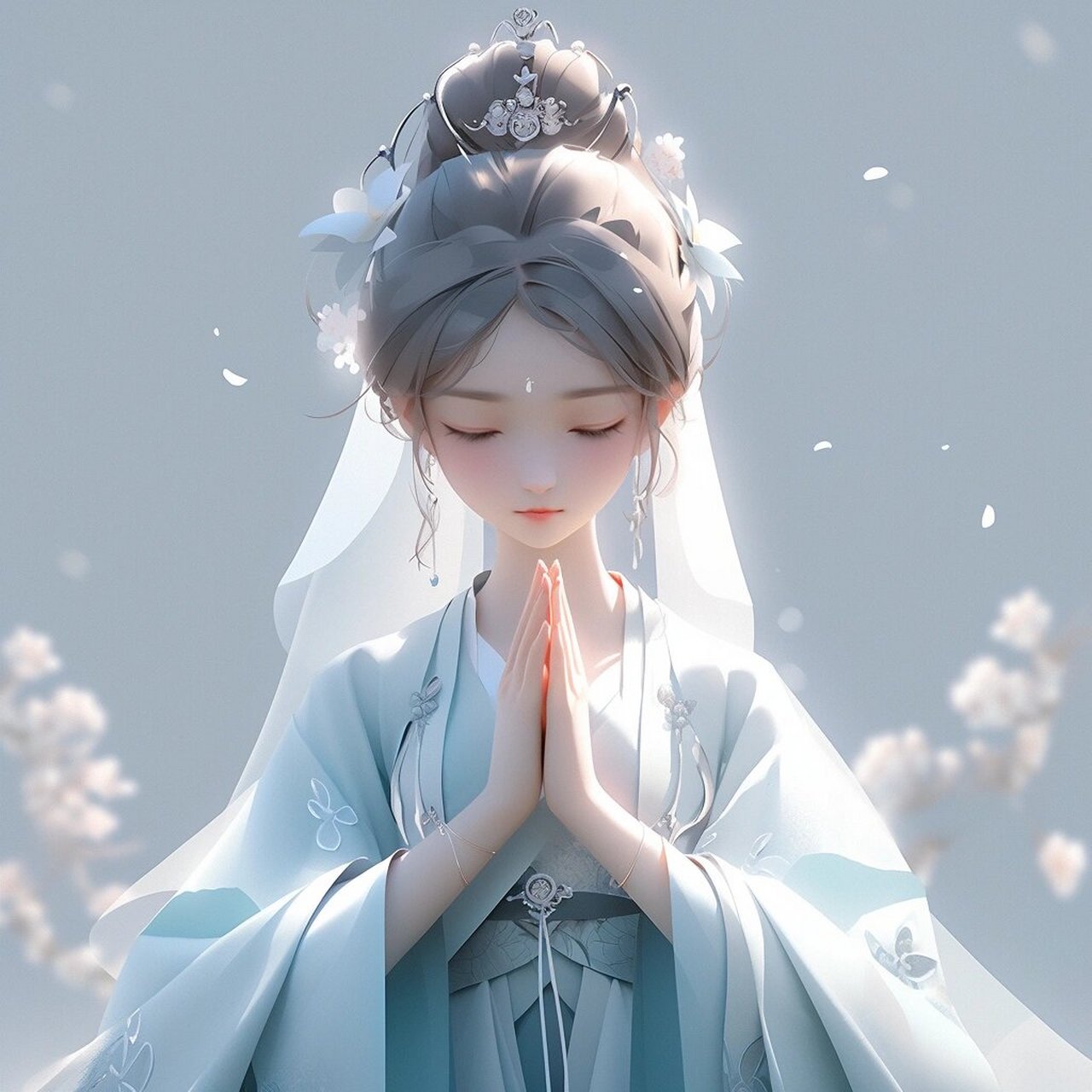 仙女头像 | 佛系女生 | 古风 | 禅风 人不快乐 是因为想要的太多 但心