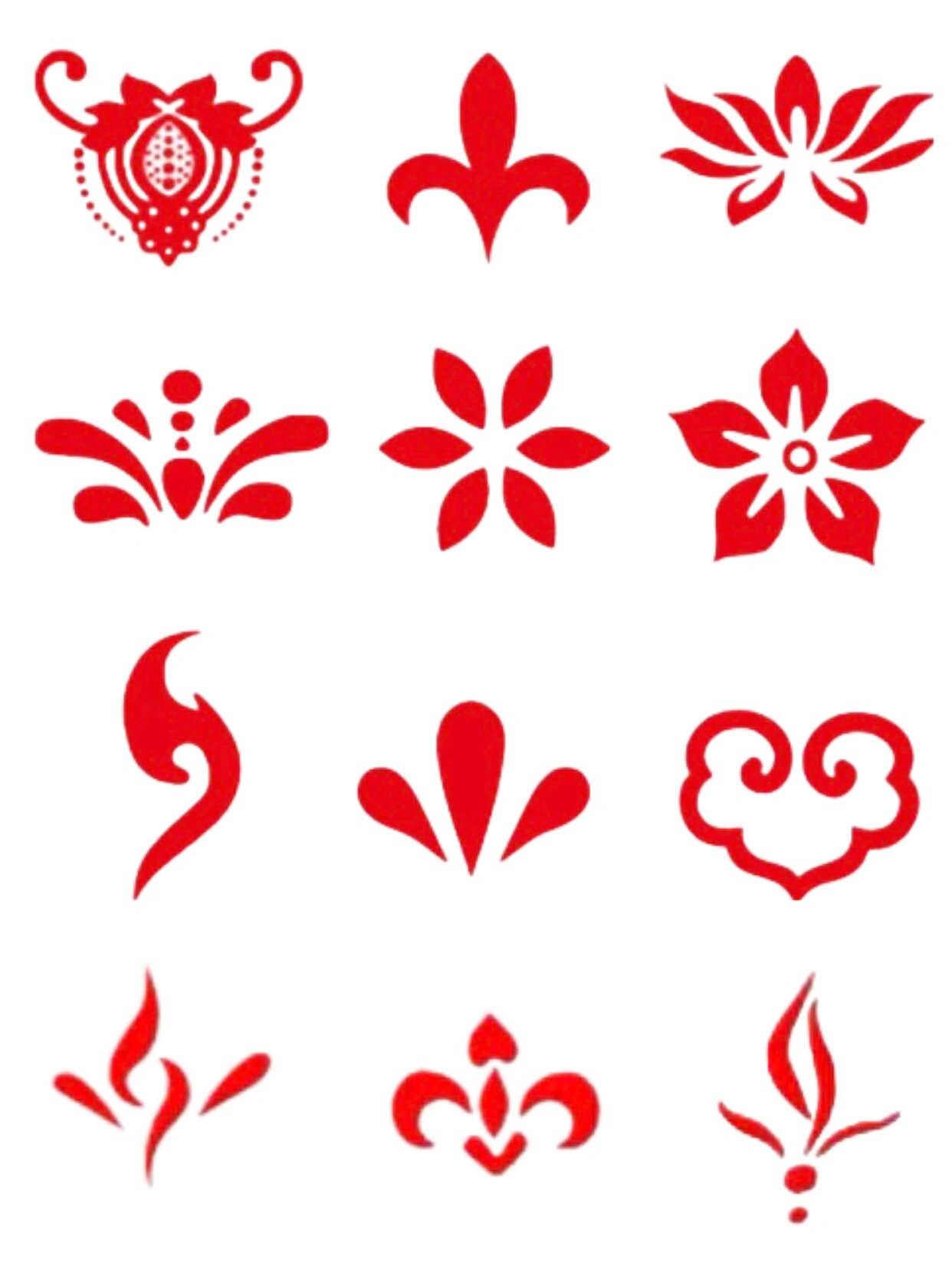 oc人狂喜系列之古风花钿合集