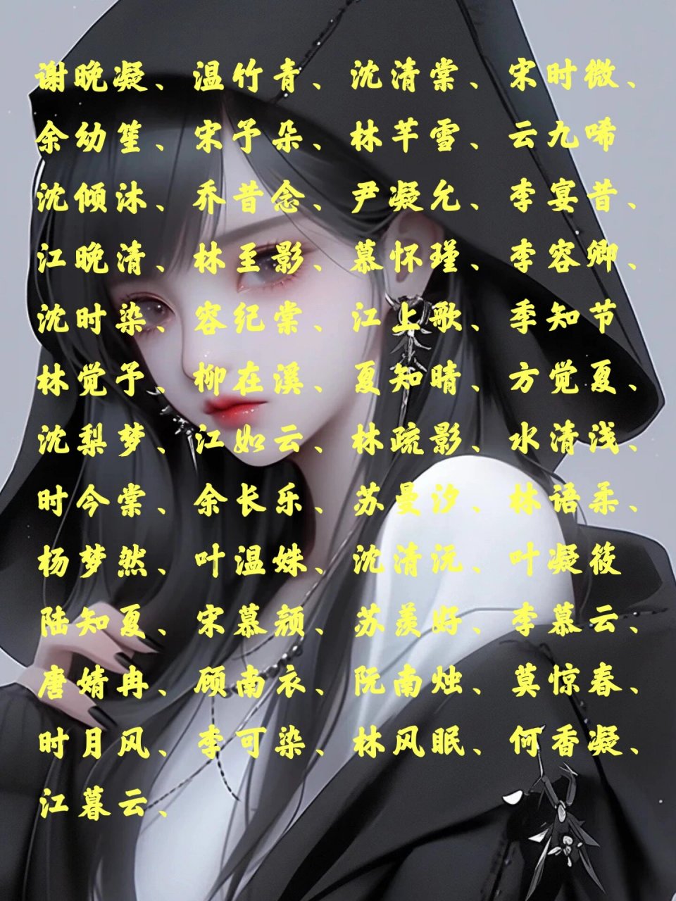 200个"女主名字" 高级好听 小说写作   	    笔记灵感分享 说点什么吧