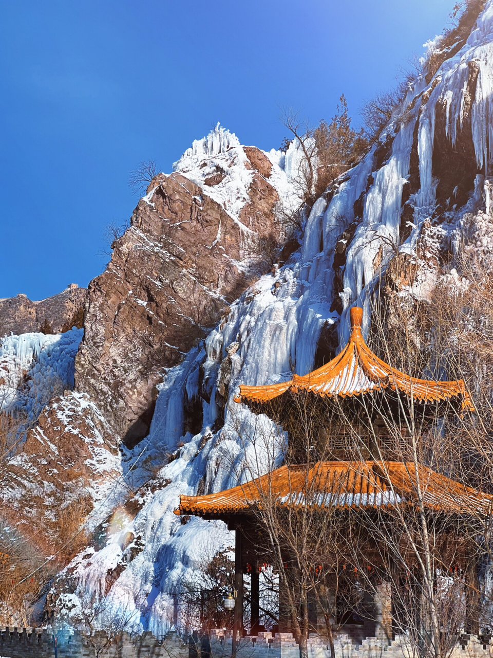 冬季的冰雪魔法小镇02|02古北水镇 周六和朋友一起到古北水镇打卡