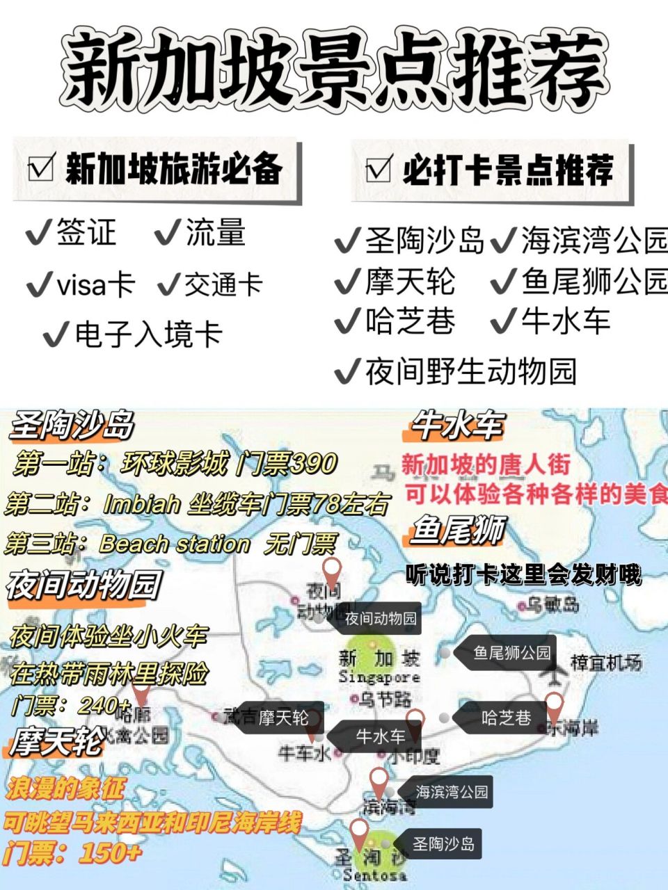 5-7月计划去新加坡的,保姆级攻略请收藏 新加坡是一个岛国99,虽然不