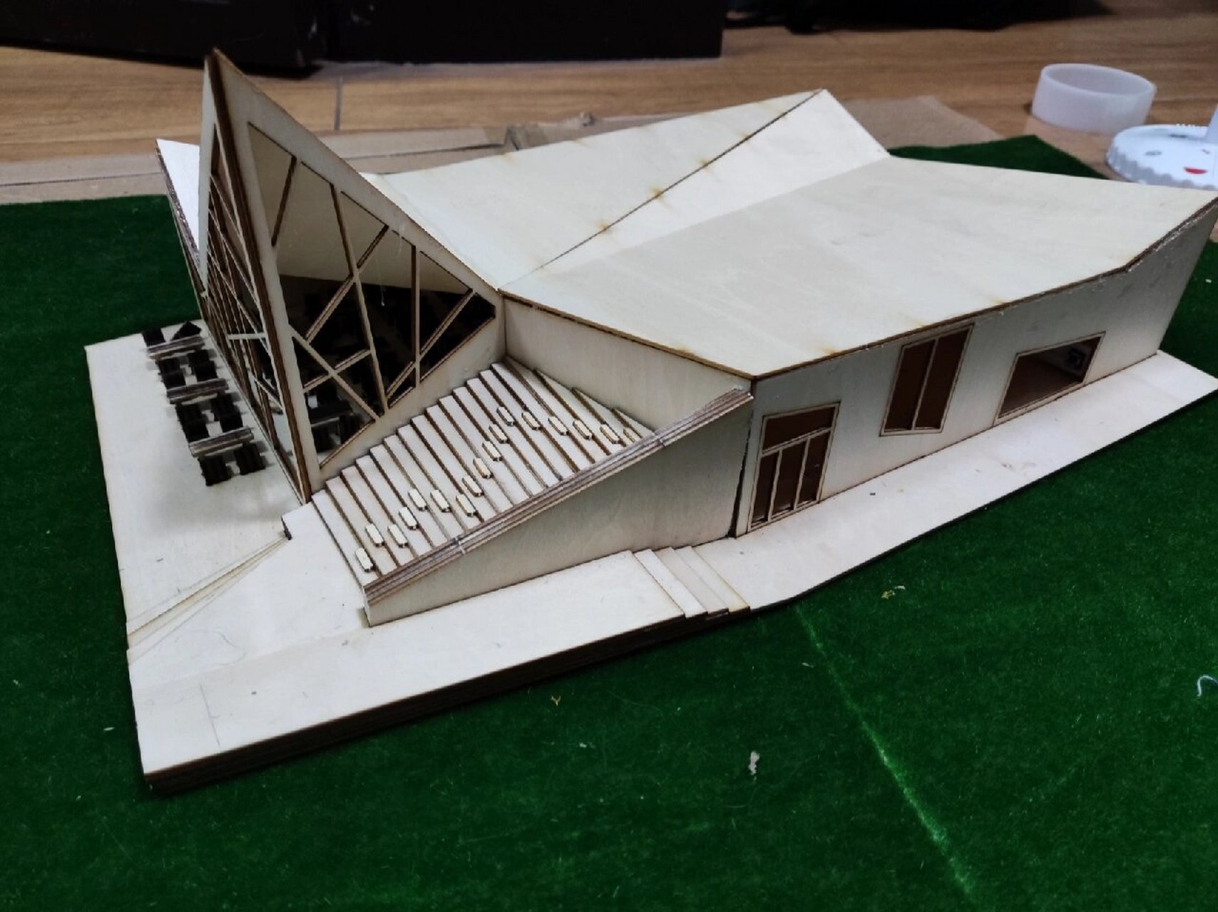 建筑模型设计与制作|troll wall餐厅 作品:troll wall餐厅 作品作者