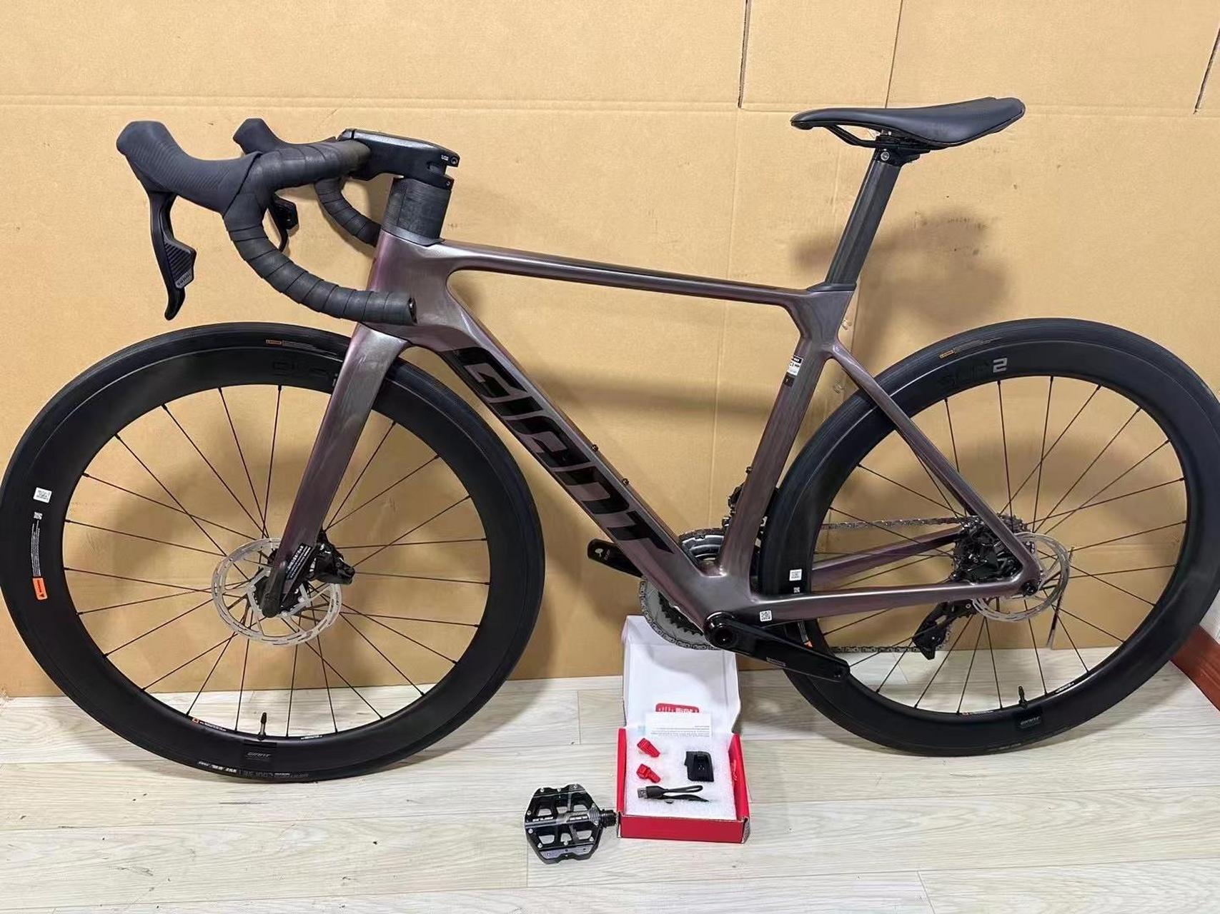 26800顺丰包邮 23款捷安特pp adv1碳纤维公路车 全碳纤维车架,气动型