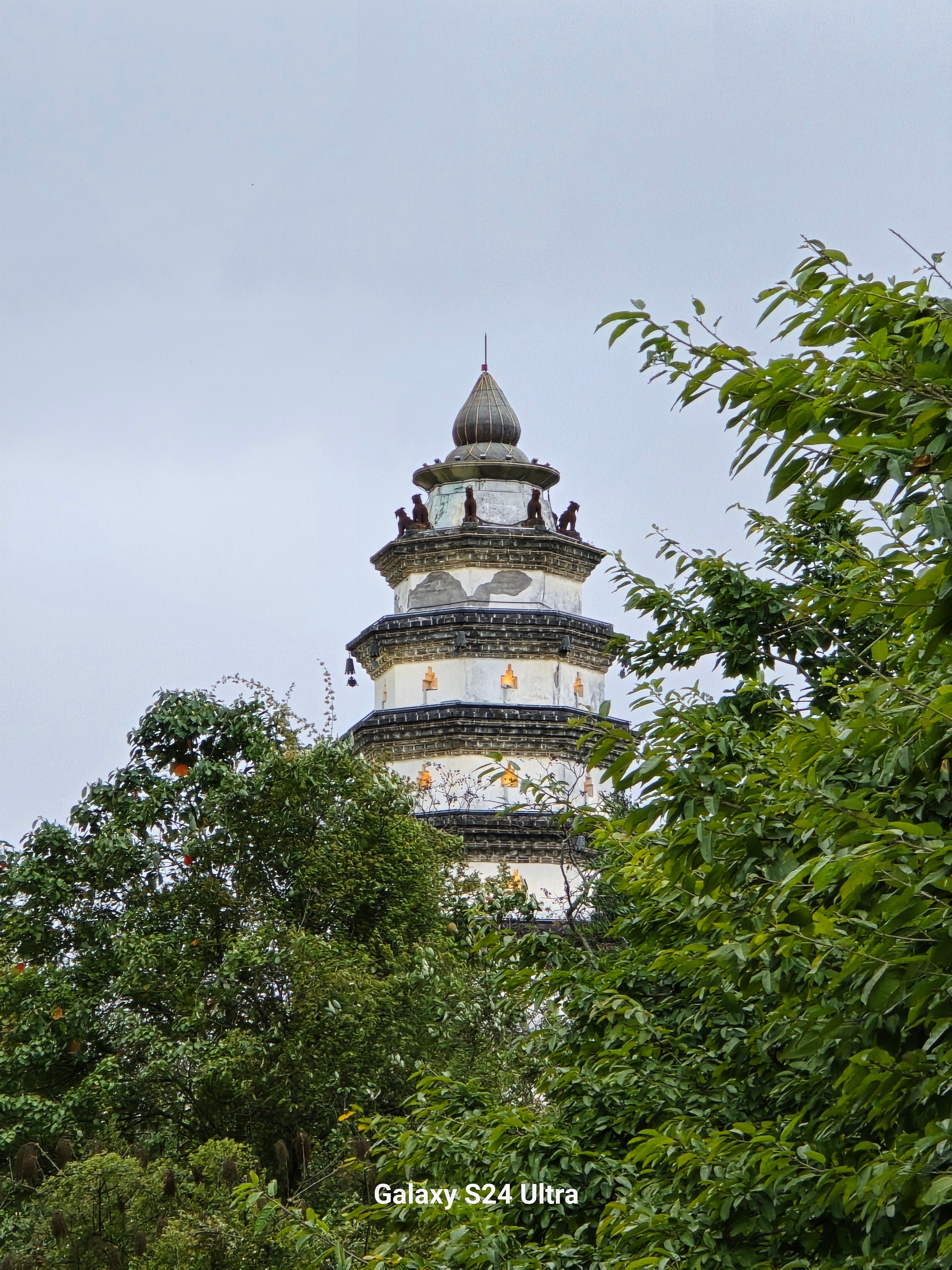 来到阆中第一站首选:登上白塔山看阆中古城全貌美哭了有没有?