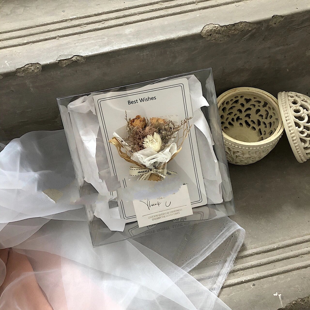 教师节·精美干花贺卡|恩师文案祝福语分享98 9/10日就是教师节啦