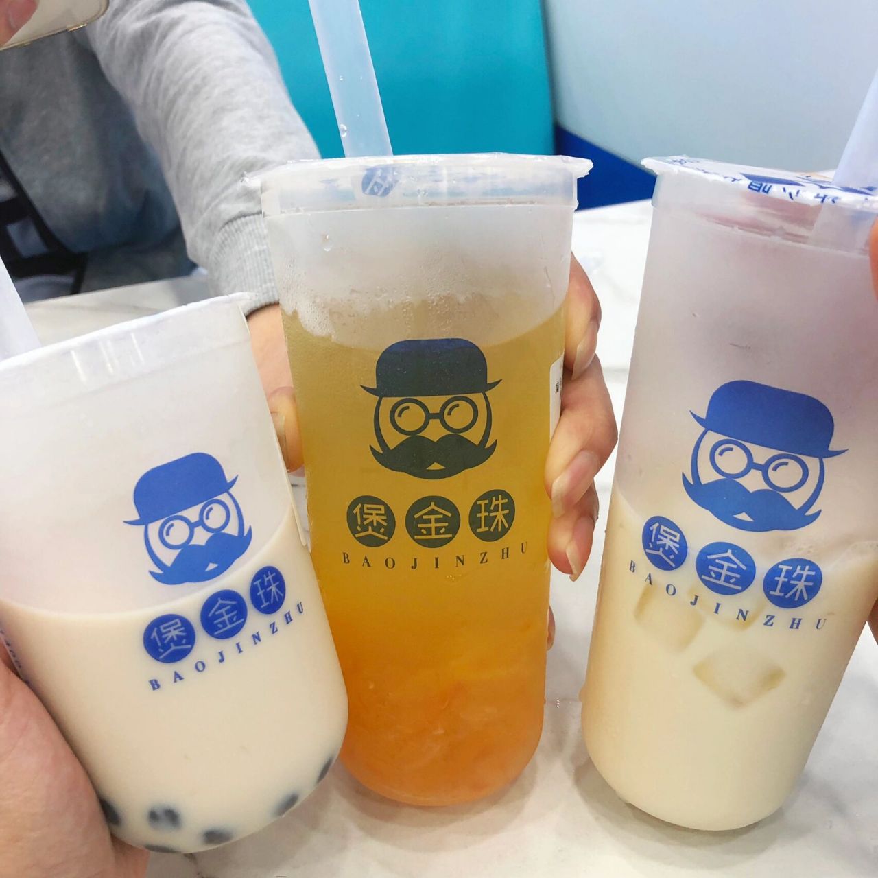 煲金珠老红糖珍珠鲜奶茶