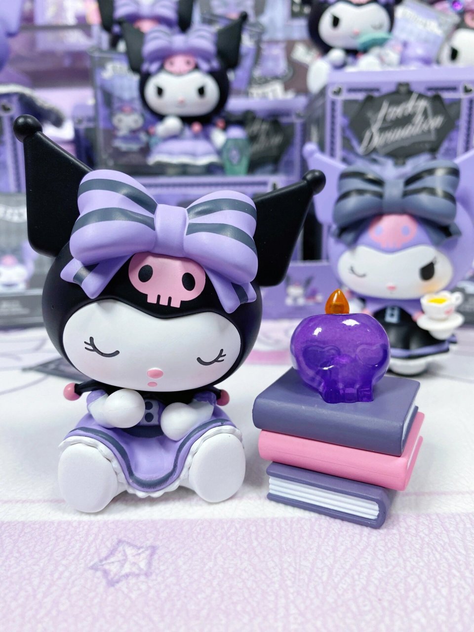 图文版库洛米幸运占卜系列盲盒分享附编码  给这套库洛米盲盒配了配套